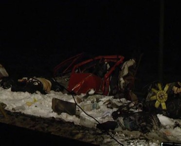 Под Сумами 11 человек погибли из-за столкновения поезда с маршруткой