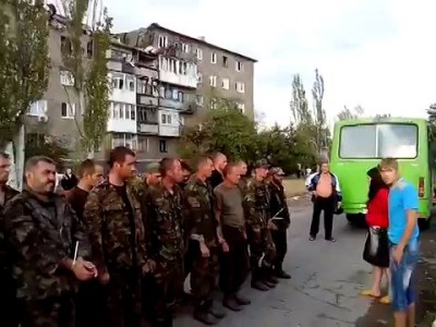 Украинских пленных военных
