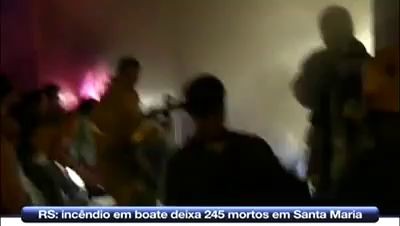 Пожар в бразильском клубе - 245 погибших
