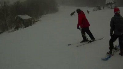 Погонял лыжника