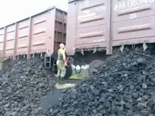 Разгрузка угля