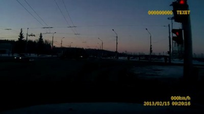 Видео вспышки над челябинском 15.02.2013.avi