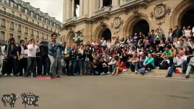 Танцевальный батл в Париже