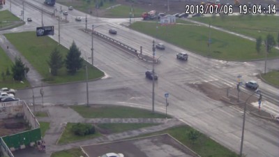 ДТП на пересечении улиц 9 мая и Авиаторов . Красноярск