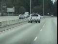 Truck Driver Goes from Guardrail to Guardrail