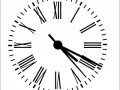 free-flash-clock-156_римские синие.swf