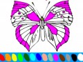 раскраска бабочка 3