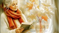 -женщина-читает-книгу-букет_01