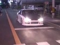 Ночной дрифт по японским улицам