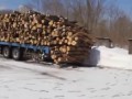 Быстрая разгрузка древесины