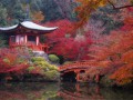 Beautiful-scenery-japanese-house-and-font-b-garden-b-font-autumn-4-Sizes-Home-Decoration-Canvas