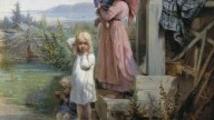 КОШЕЛЕВ. Утро в деревне. 1880-е.