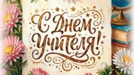 С ДНЕМ УЧИТЕЛЯ!