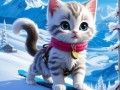 Winter adventures of a kitten 9