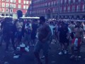 Английские фанаты разнесли центральную площадь Мадрида