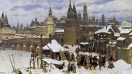 ВАСНЕЦОВ (1856-1933). Всехсвятский каменный мост. Москва ко