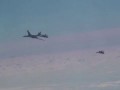 Су-30СМ сопровождают ракетоносцы Ту-160