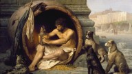 Jean-Léon Gérôme .Diogenes. Öl auf Leinwand,The Walters Art Museum, Baltimore,USA