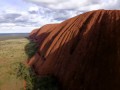 Never before seen bird's-eye view of Uluru