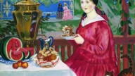 на балконе. 1920