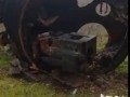 Польский Т-72 расконсервировался на мине
