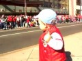Toddler Leads the Celebration