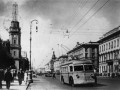 17.Фото Троллейбус ЯТБ-1 на пр. 25 октября.1937 г.