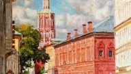 тепло. Улица Петровка