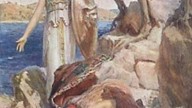 Стыка Одиссей целует родную землю