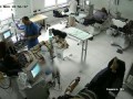 Man sets patient on fire inside hospital