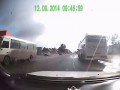 Видео момента аварии на «Горнячке» 12.09.2014г
