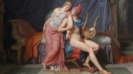 Луи Давид — Елена Прекрасная и Парис (1788) —  Лувр, Пари?