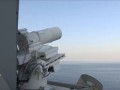 Лазерная пушка на корабле ВМС США / Боевые стрельбы в Персидском заливе