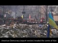 Активист Евромайдана зигует своим работодателям / Activist of Euromaidan gives a Nazi salute