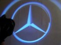 Проекция логотипа Mercedes - Benz