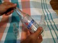 Резьба на стеклянных бутылках