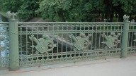 2-й Садовый мост. Решетка моста