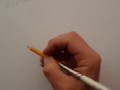 Рисуем граффити карандашом (шрифтуем слово: картина). Draw graffiti pencil. 塗鴉畫鉛筆