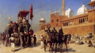 1.Weeks_Edwin_Great_Mogul_And_His_Court_Returning_From_The_Great_Mosque_At_Delhi_India