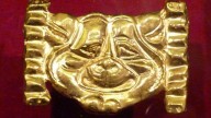 14._Head_of_tiger,_burial_mound_Issyk_(v.-IV._B.C.)_Kazakstan