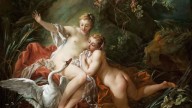Буше (1703–1770) .«Леда и лебедь».1742