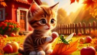 1 Котенок-и-кузнечик