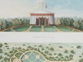 3.Фасад и план Турецкой палатки. 1798 г.