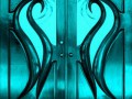 Door127 голубая
