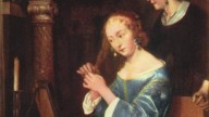 Gerard Ter Borch, A Lady Dressing her Hair - c.1650