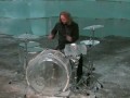 Hellacopters drummer trashes ice drum set - Part 1/2