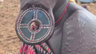 The lips plates of the Mursi people