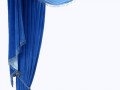 blue-curtain