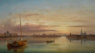 НА НЕВУ С ТРОИЦКОГО МОСТА ДЖОЗЕФ АНДРЕАС ВАЙС, 1814-1887, п?