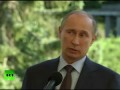 Путин выдержал паузу, отвечая на вопрос о законе против гей-пропаганды
